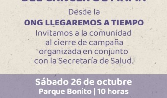 CIERRE DE CAMPAÑA DE PREVENCIÓN DE CÁNCER DE MAMA CON MÉDICOS LOCALES Y DE LA REGIÓN